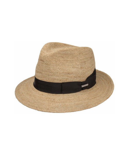 Stetson Fedora Crochet | Naturel