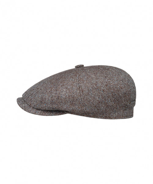 Hatteras Silk Cap | Brown Patchwork