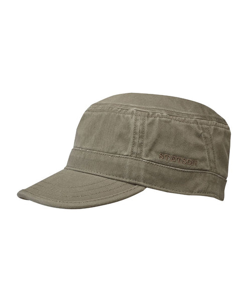 Army Cap Cotton | Olive Green