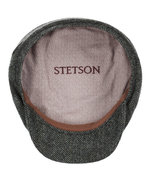 Stetson Driver Cap Herringbone | Green