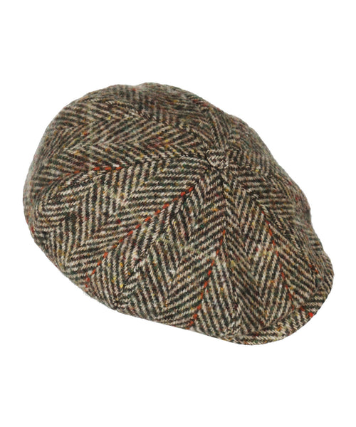 Stetson Hatteras Herringbone WV | Olive/Beige