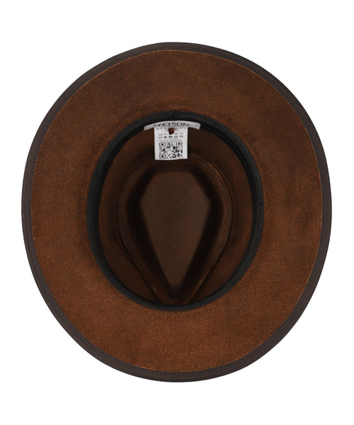 Stetson Buffalo Leather Hat | Bruin