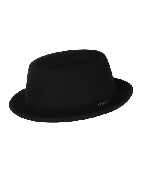 Stetson Wollen pork Pie Hoed | Zwart