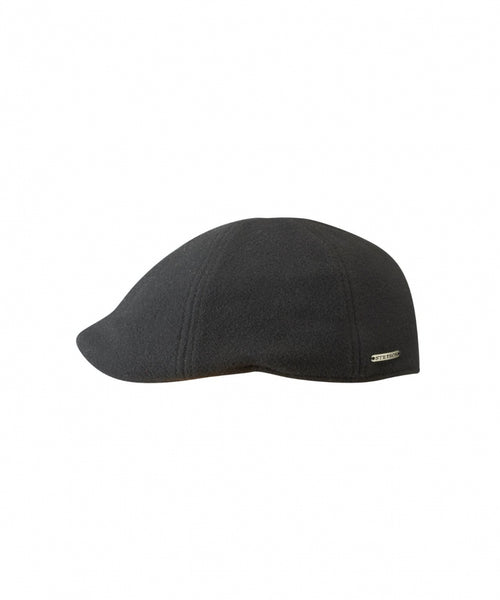 Texas Wool Cashmere Cap | Zwart