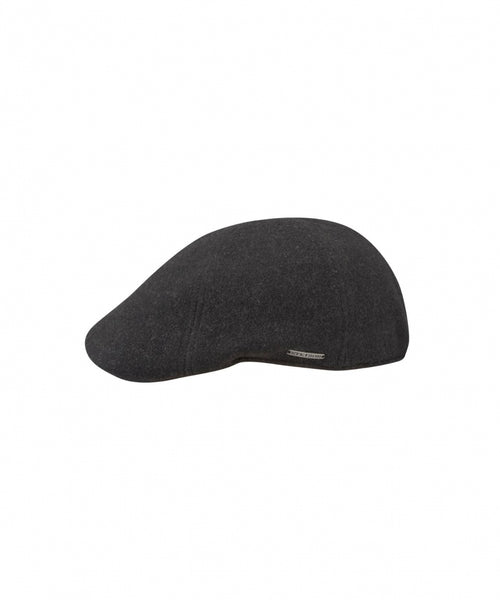 Texas Wool Cashmere Cap | Antraciet Grijs