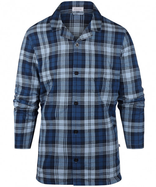 Pyjama Flannel | Navy Blauw