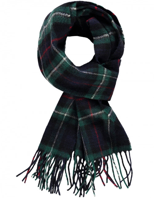 Checked Lambswool Scarf | MacKenzie