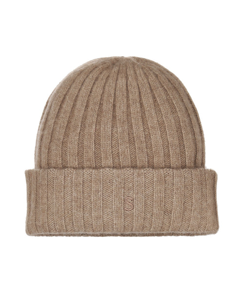 Beanie Undyed Cashmere | Bruin