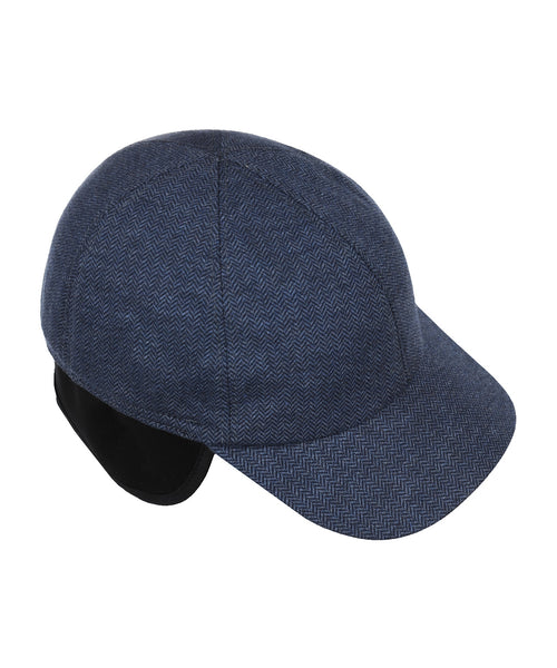 Baseball Cap oorflap | Blauw