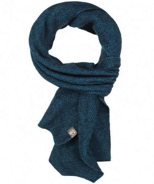 Noble Wilde Moss Monty Scarf | Blauw