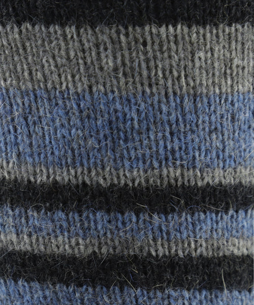 Mini Striped Sock | Blauw