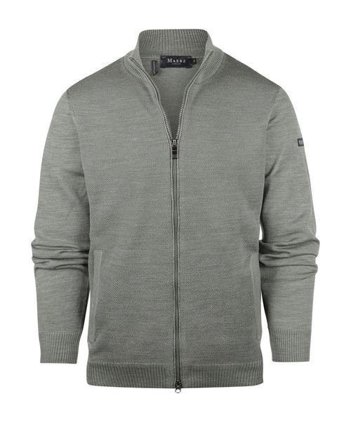 Maerz Sportief Ritsvest Merino | Groen