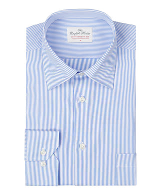 Shirt Katoen Normaal Boord | Blauw