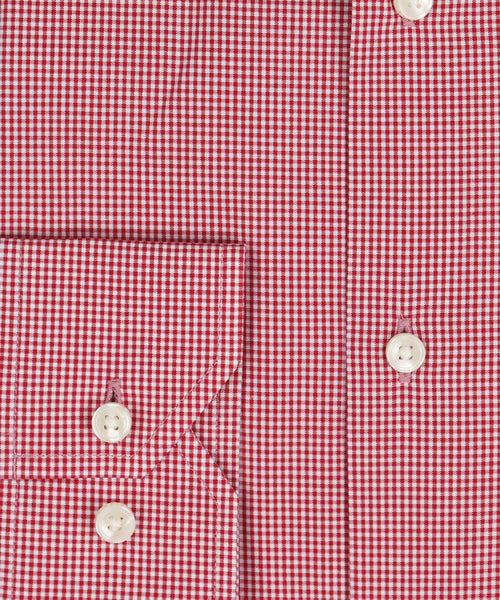 Shirt Classic Dress | Red