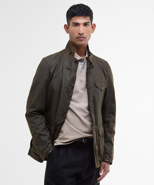 Barbour Jack Beacon Sports Wax | Green