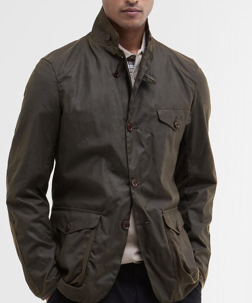 Barbour Jack Beacon Sports Wax | Green