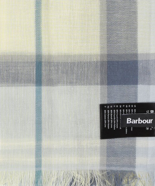 Barbour Welton Tartan Scarf | Geel