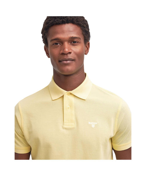 Barbour Lightweight Sports Polo | Geel