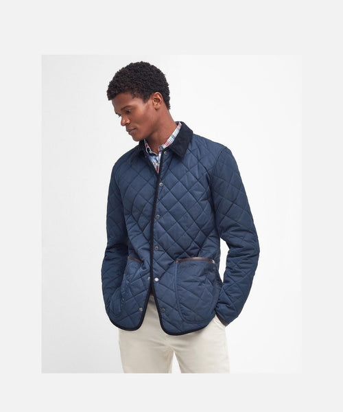 Barbour Baston Liddesdale Quilt | Navy Blauw