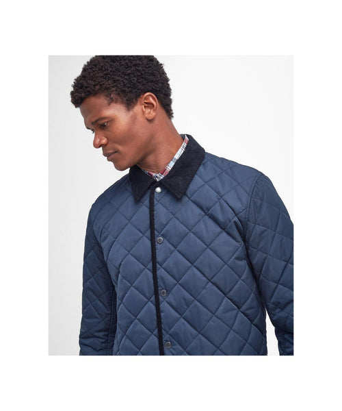 Barbour Baston Liddesdale Quilt | Navy Blauw