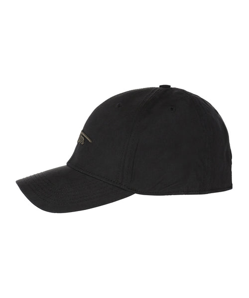 Baseball Cap Waxed Cotton WR | Black