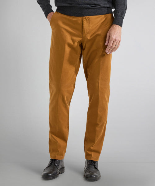 Pantalon Leeds Katoen | Bruin