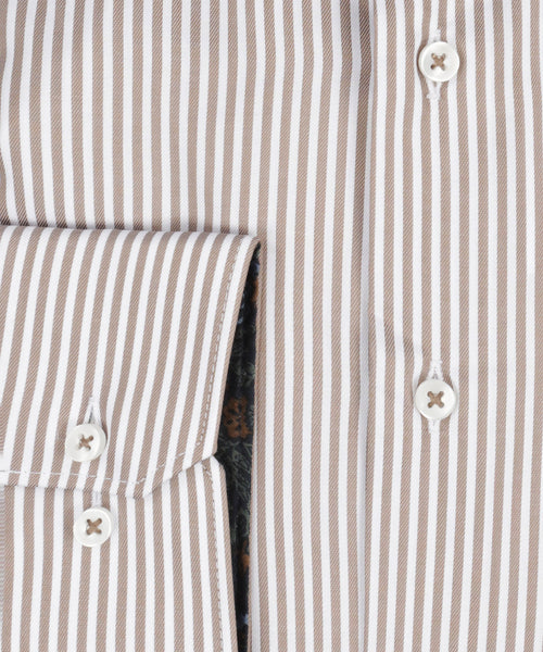 Eterna Shirt Modern Fit | Brown