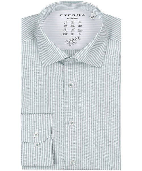 Eterna Shirt Modern Fit | Groen