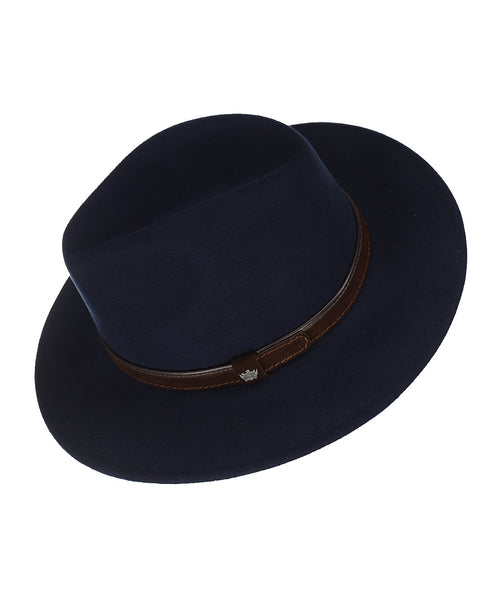 Hoed Wolvilt | Navy Blauw