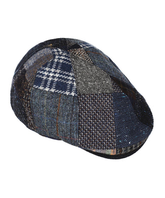 Cap Patchwork | Blauw