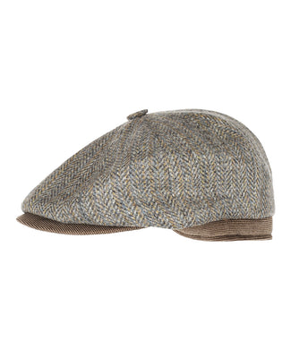 Ballon Cap Tweed | Groen