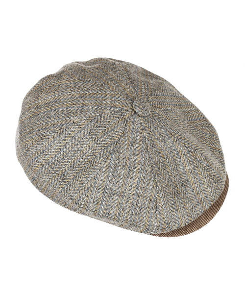 Ballon Cap Tweed | Groen