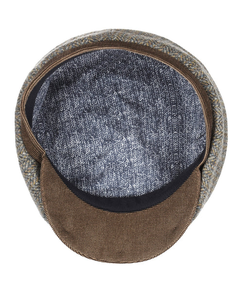 Ballon Cap Tweed | Groen