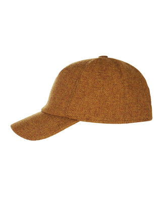 Wigens Tweed Baseball Cap | Geel