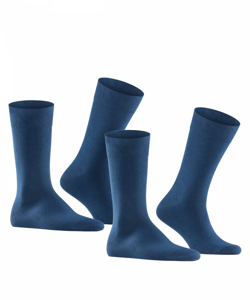 Everyday Sok Uni 2-Pack | Blauw