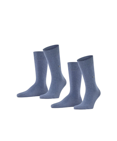 Everyday Sok Uni 2-Pack | Blauw