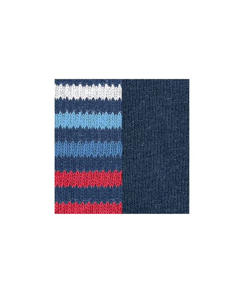 Burlington Sok Everyday Stripe 2-pack | Blauw