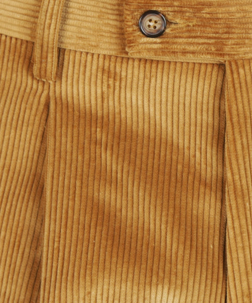 Corduroy Pantalon Brede Rib | Beige