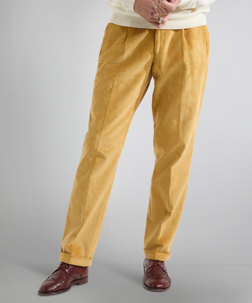 Corduroy Pantalon Brede Rib | Bruin