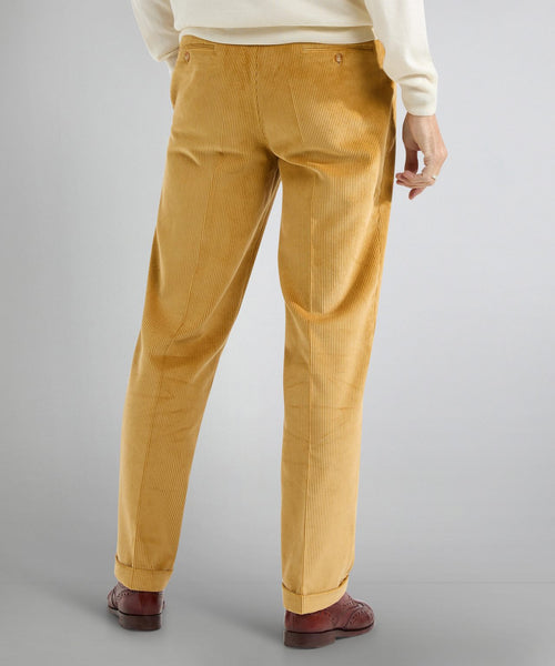 Corduroy Pantalon Brede Rib | Bruin