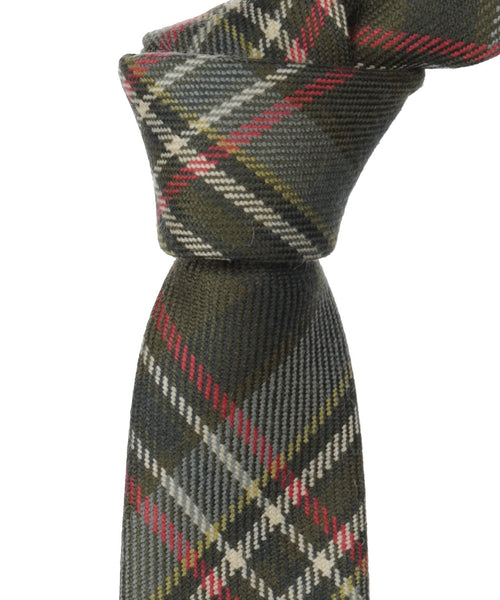 Tie Scottish Plaid | Green