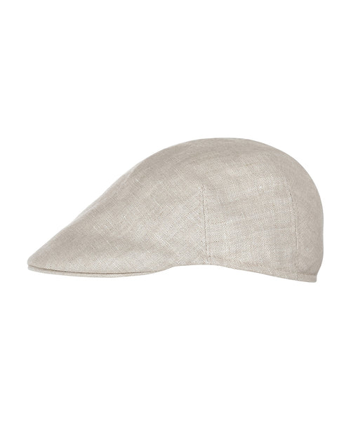 Soft Cap 100% Linnen | Bruin