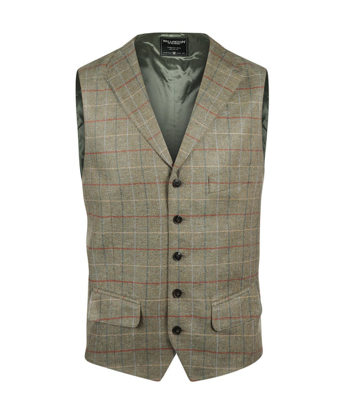 Wellington Gilet 100% Silk | Green