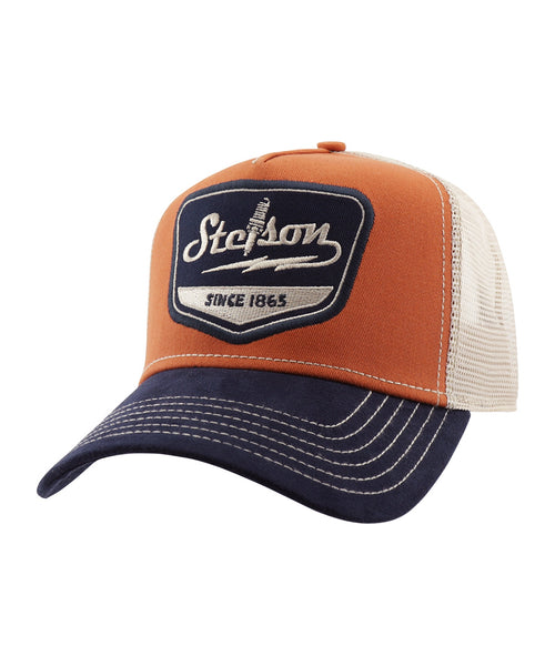 Trucker Cap Spark Plug | Navy