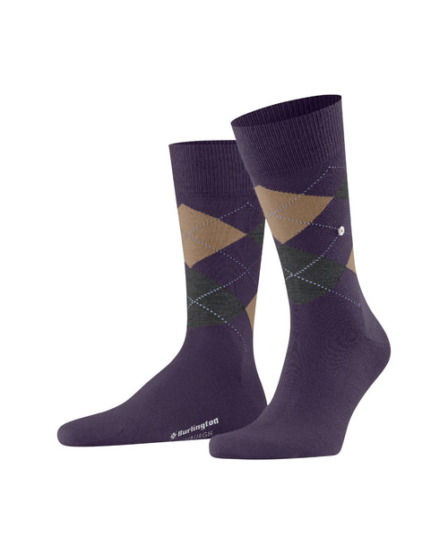 Burlington Edinburgh Men's Socks | Red