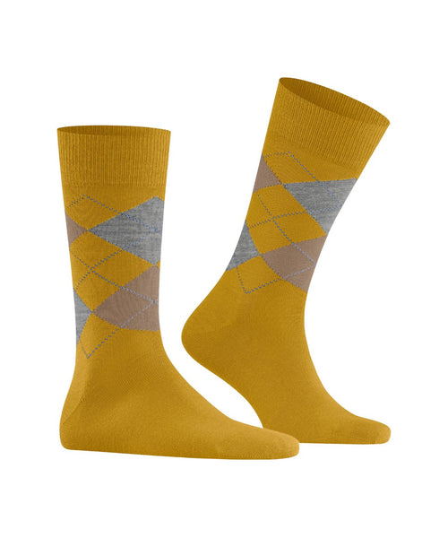 Burlington Edinburgh Men's Socks | Yellow