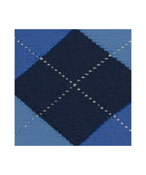 Burlington Edinburgh Heren Kniekousen | Blauw