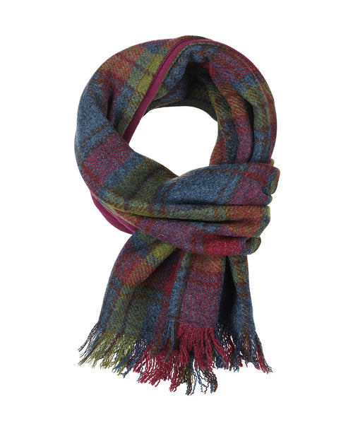 Harris Tweed Scarf | Blauw