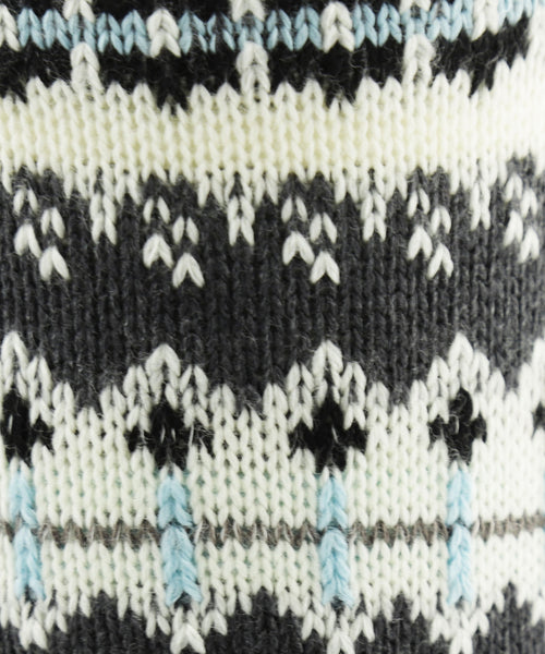 Sokken Fairisle Heavyweight | Grijs