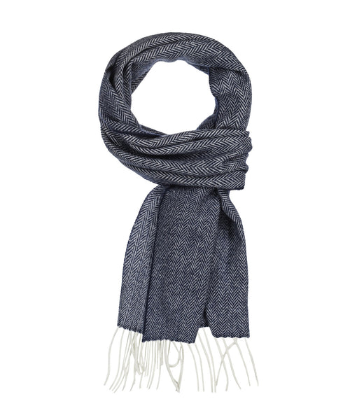 Lambswool Scarf 30X210CM | Blue